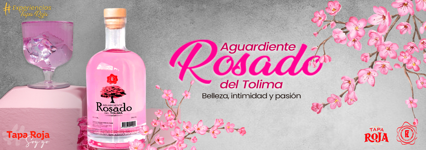 Aguardiente Rosado del Tolima